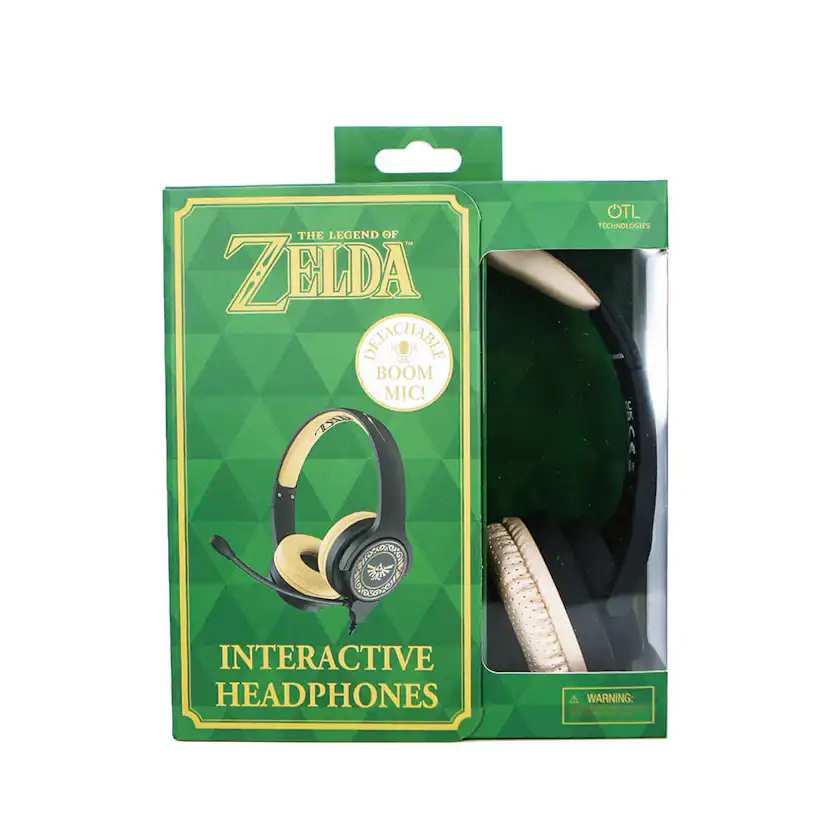 Hörlurar OTL Technologies Zelda Interaktiv On-Ear 85/94dB Boom Mic