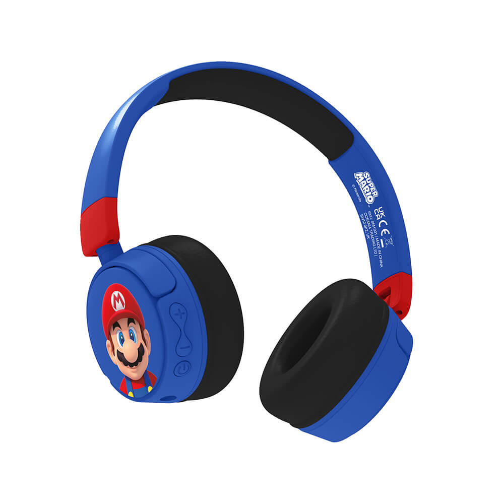 Hörlur SUPER MARIO On-Ear Kids Trådlös 85/95dB