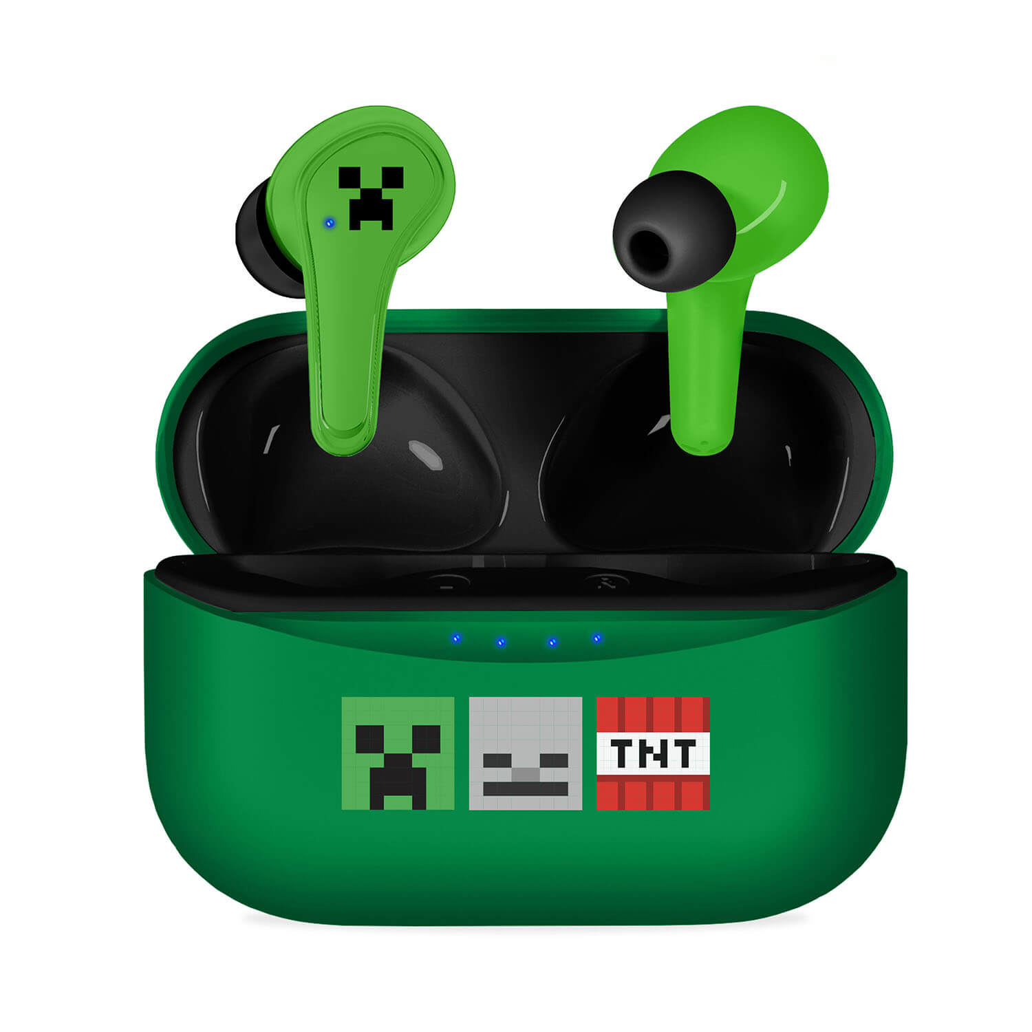 Hörlur MINECRAFT Grön In-Ear TWS