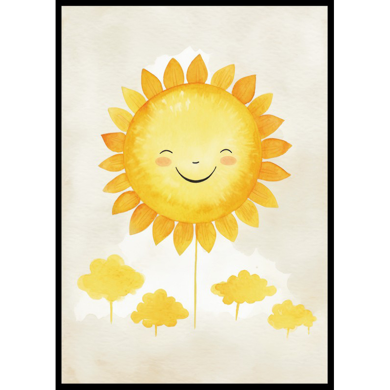 Poster Gallerix Smiling Sun
