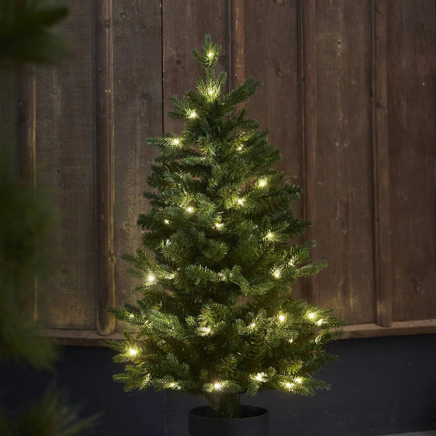 Julgran Star Trading Byske Plastgran 90 cm med LED 50 Ljus