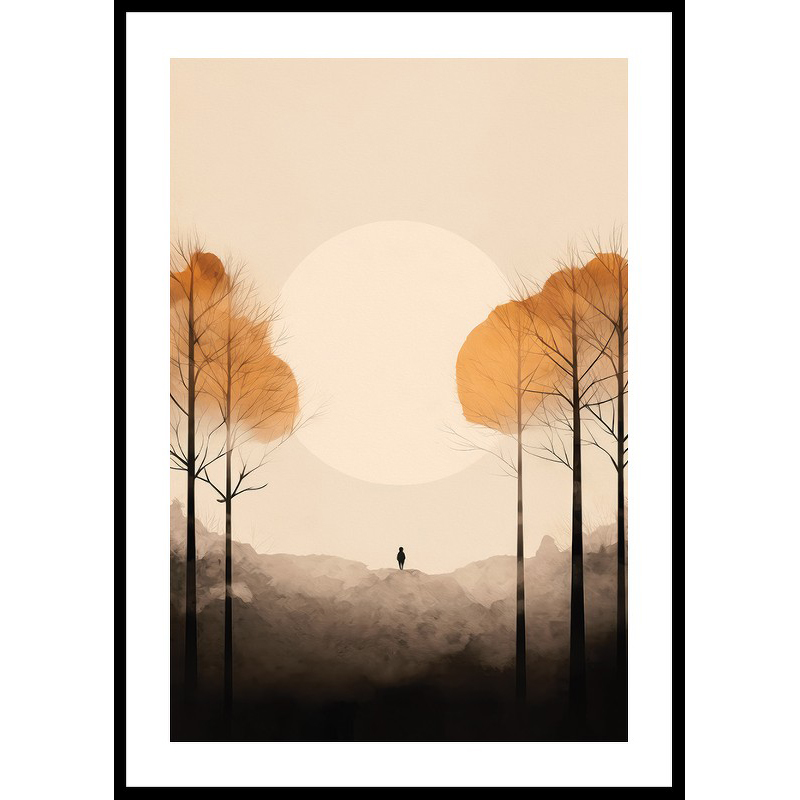 Poster Gallerix Abstract Sunset