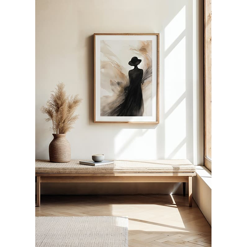 Poster Gallerix Silhouette Of A Woman No2