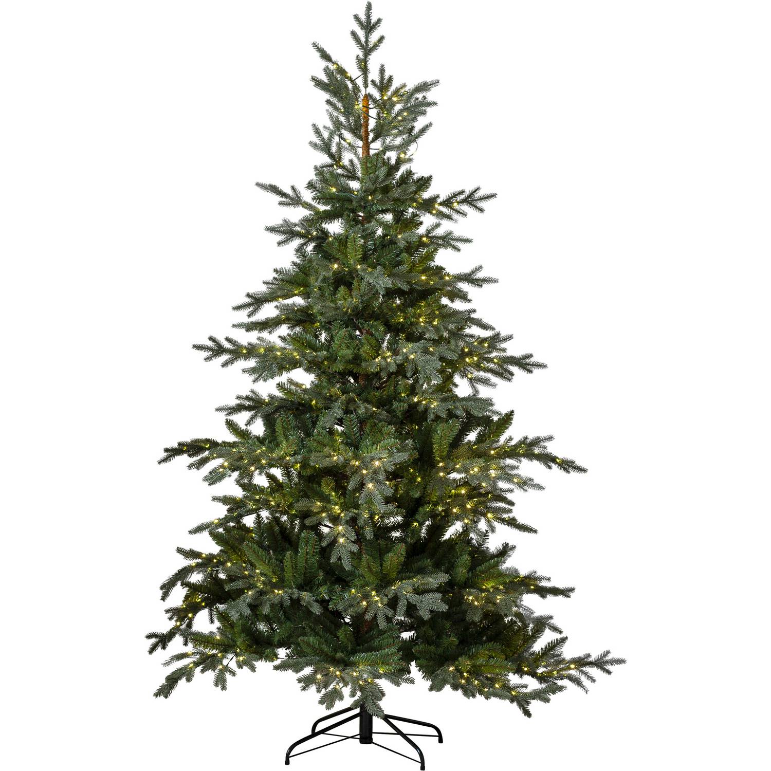 Julgran Star Trading Brekstad Plastgran 210 cm med LED 800 Ljus