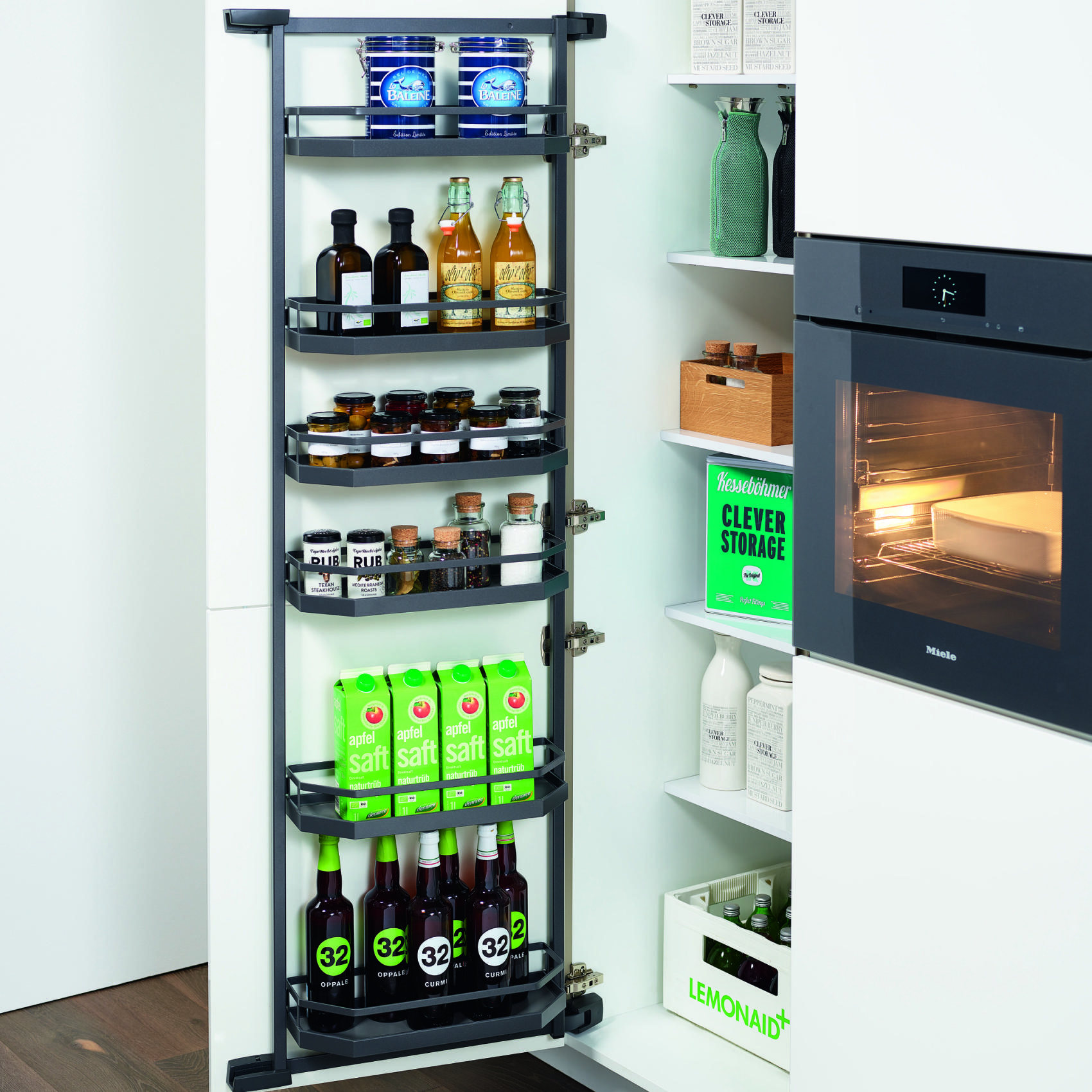 Dörrhylla Theofils Kesseböhmer Tandem Side Arena Style Antracit