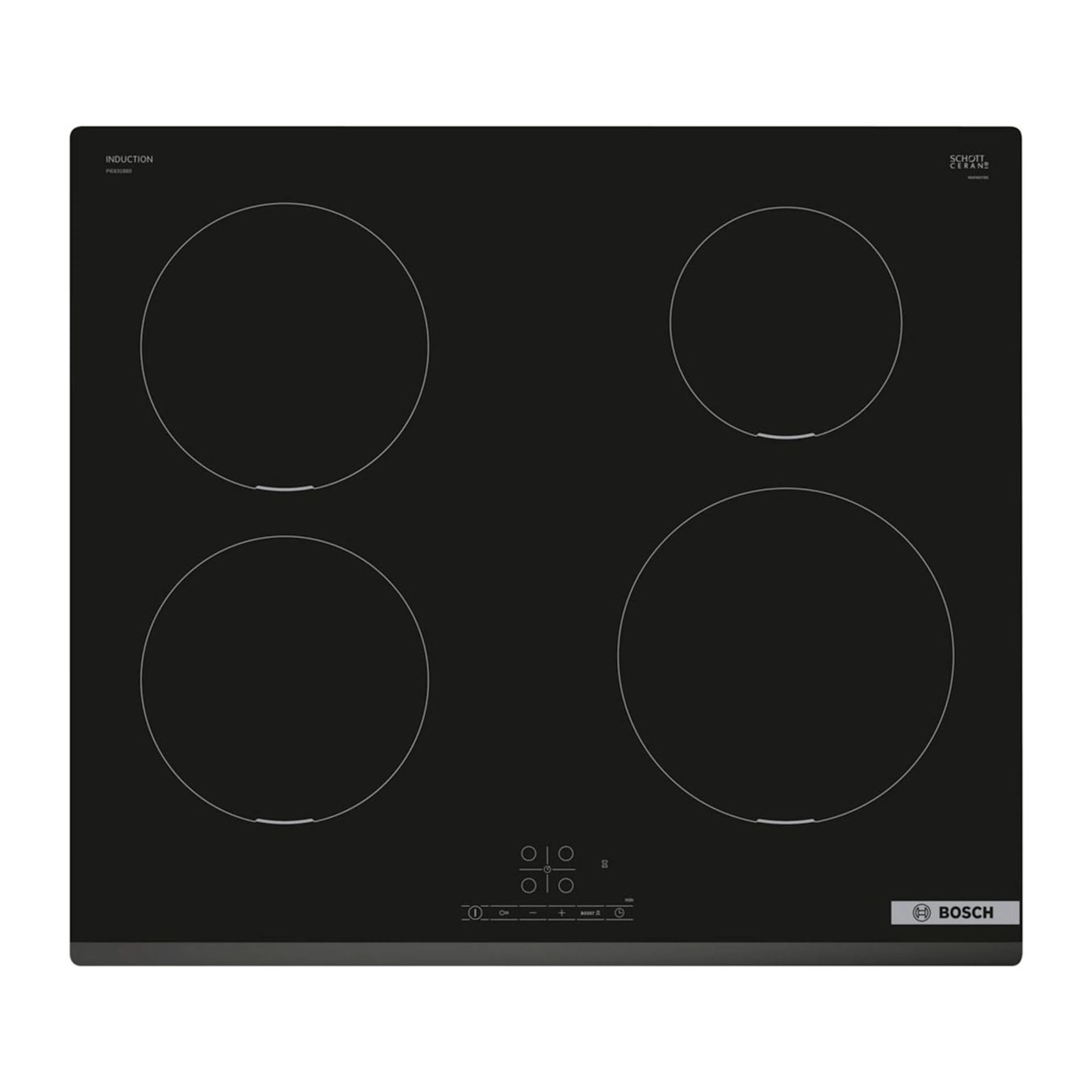 Induktionshäll Bosch PIE631BB5E Serie 4