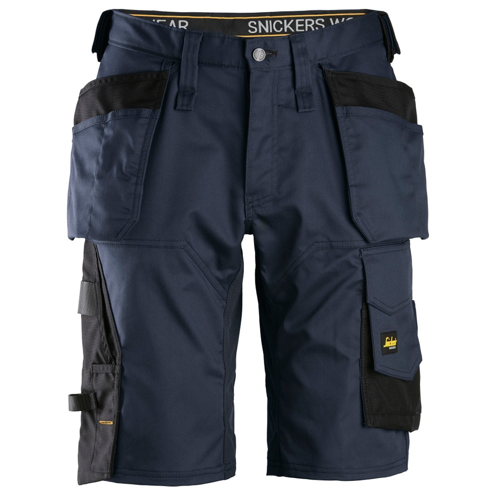 Shorts Snickers Workwear Stretch HF AW Storlek: 44, Färg: Navy\Black ...