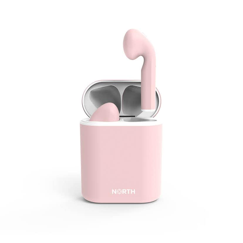Hörlur Wireless North True Touch One Rosa