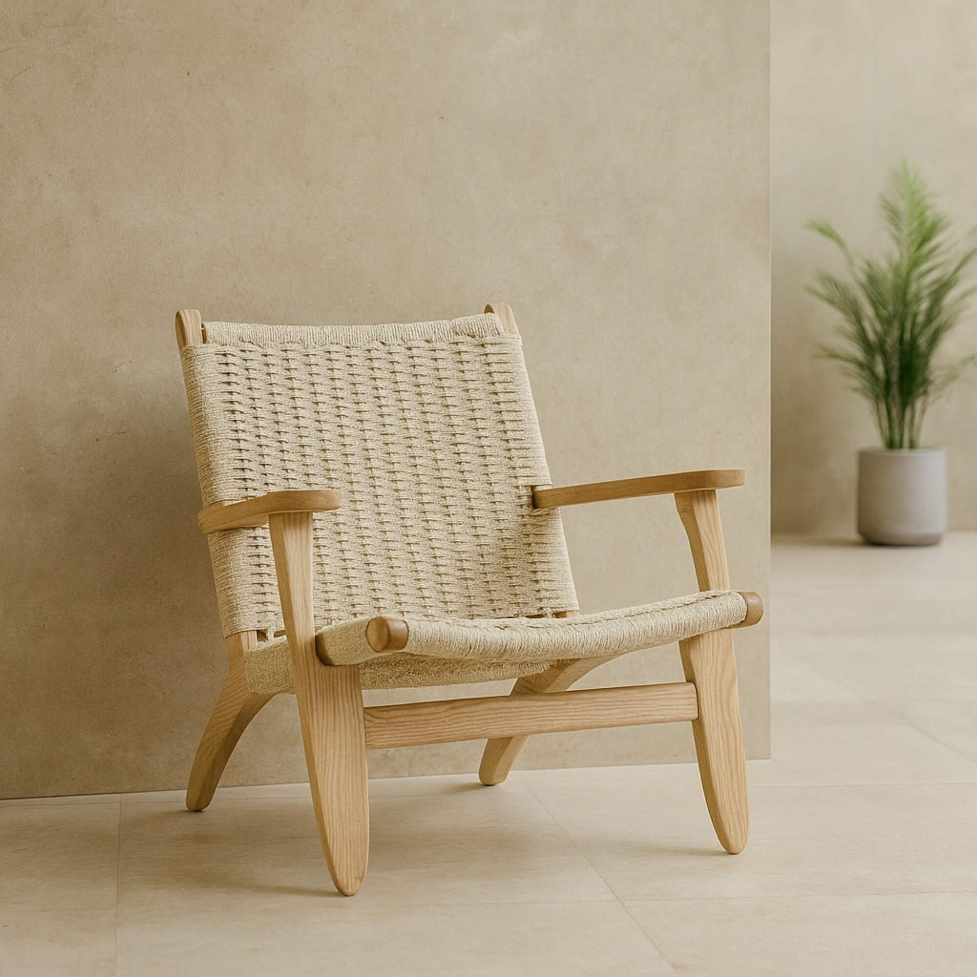 Fåtölj Vind Lazy Flätad Sits