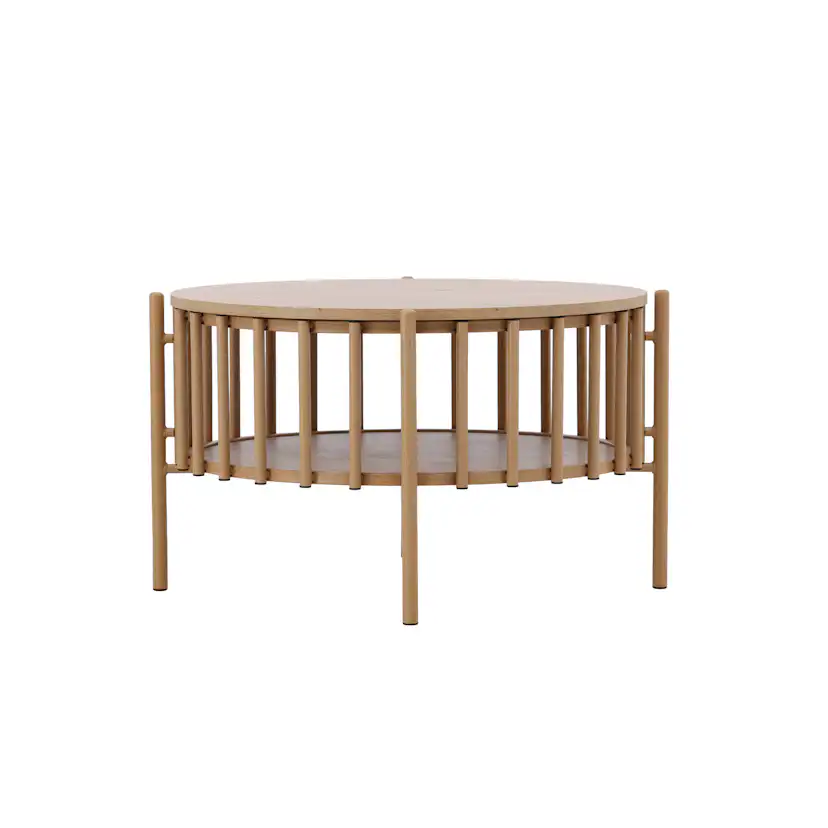 Soffbord Venture Home Rubbo Ø80x50 cm med Förvaring