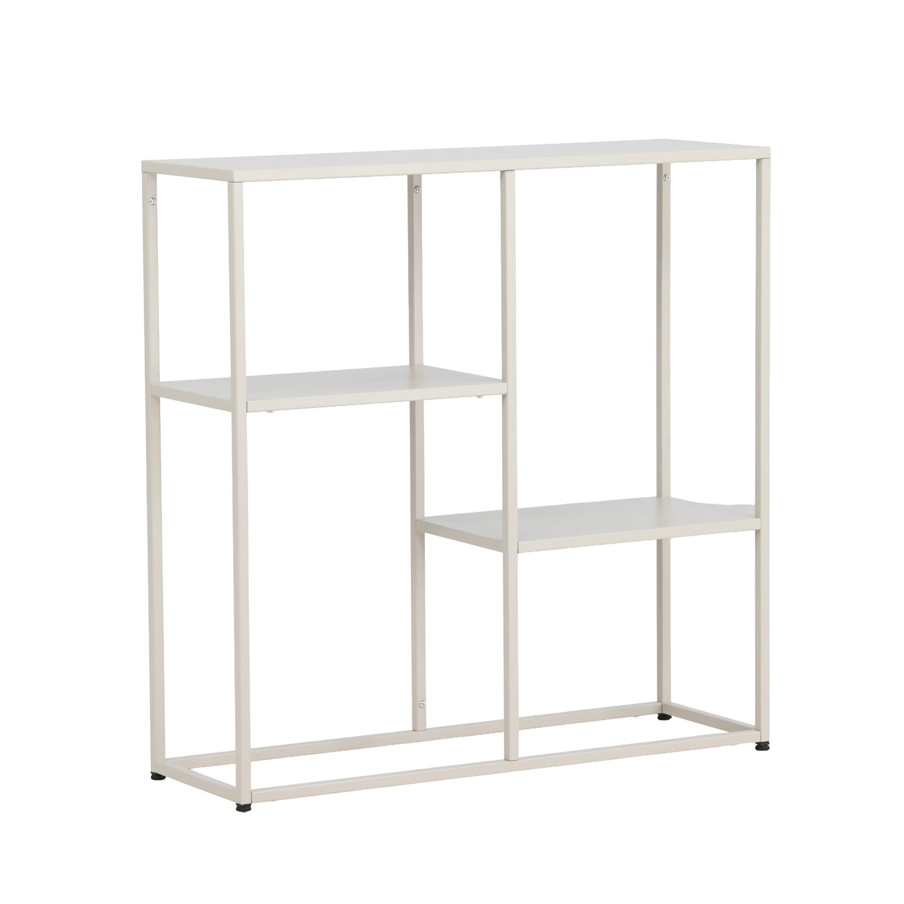 Avlastningsbord Venture Home Staal med Öppet Hyllsystem