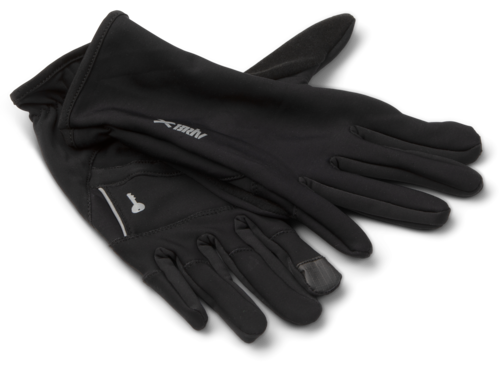 Löparhandskar Briv Small med ficka för nyckel