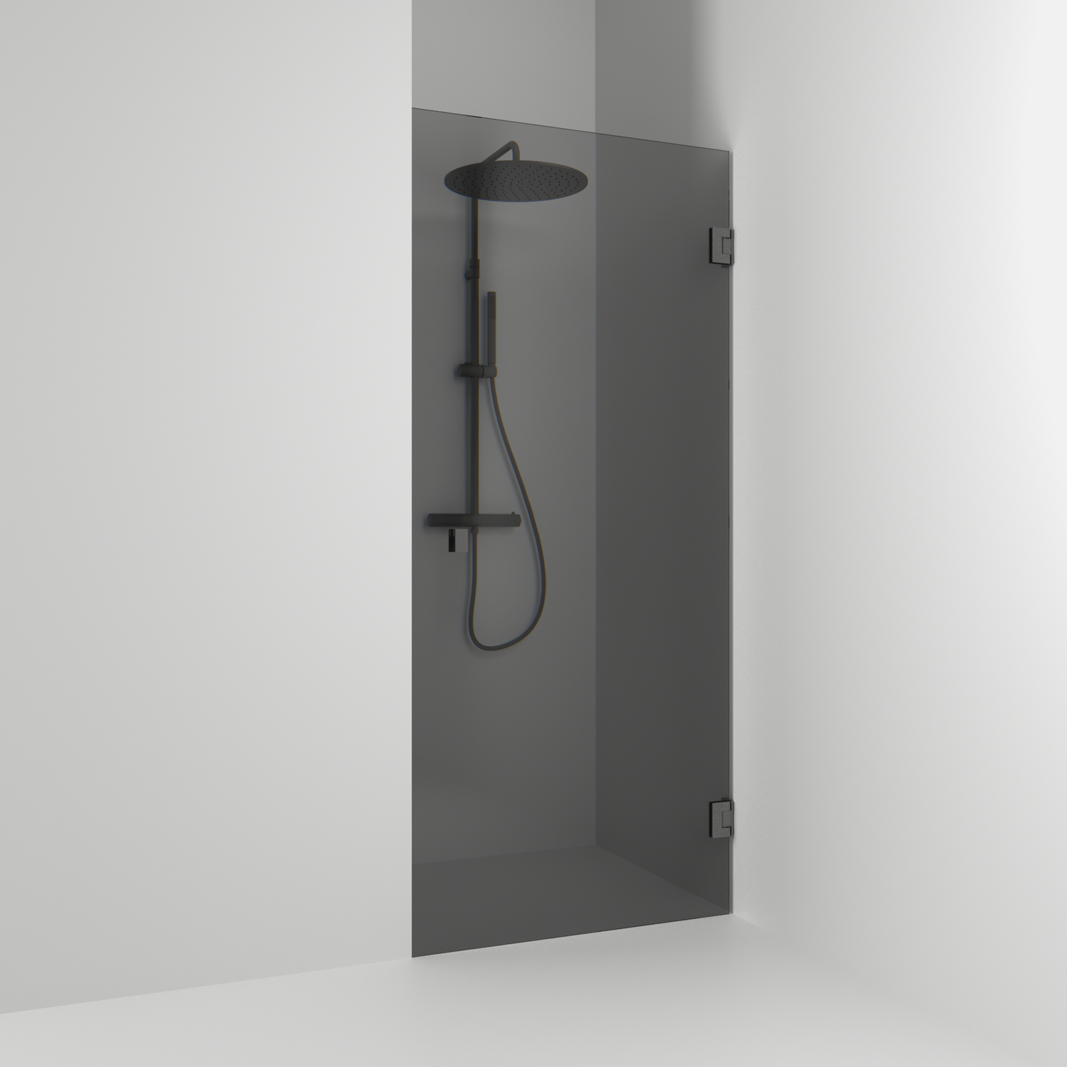 Duschdörr Svedbergs 180° Rak Enkel