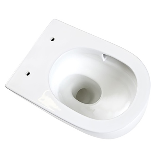 Vägghängd Toalettstol Macro Design Silent Rimless med Tornadospolning