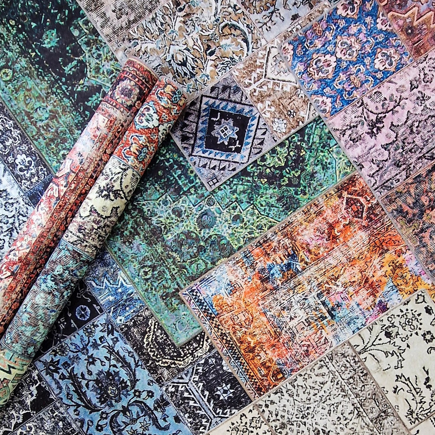 Chenillematta KM Carpets Shiraz Patch