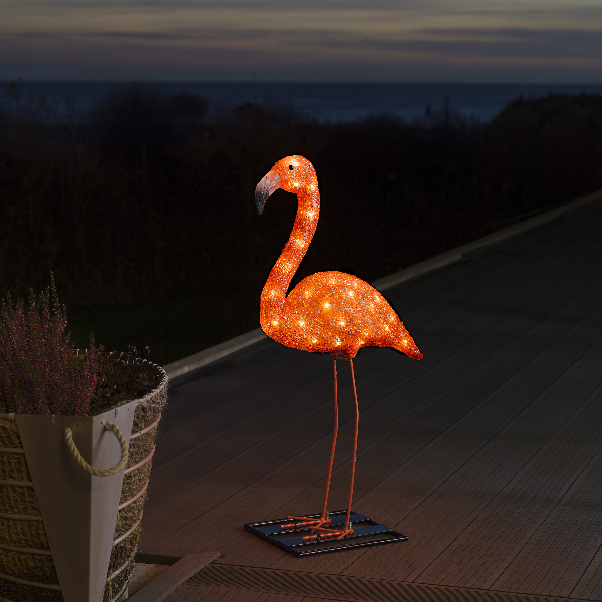 Dekorationsbelysning Gnosjö Konstsmide Flamingo LED