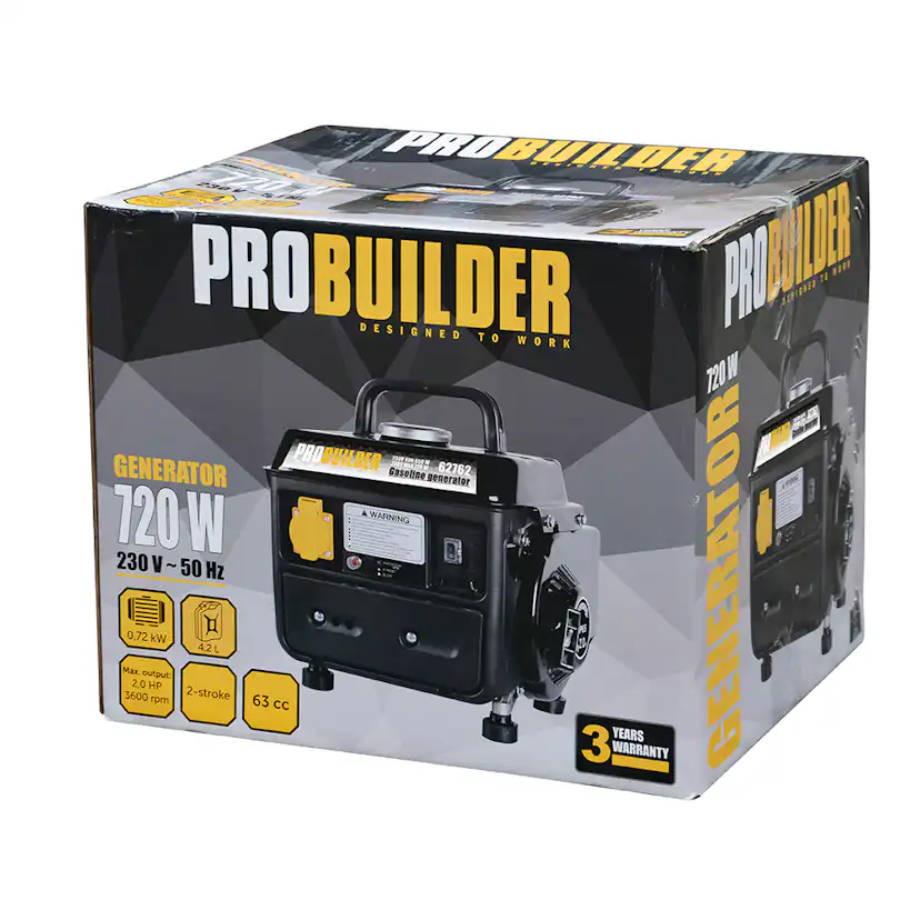 Elverk Probuilder 650W /Max 720W (Schuko) 63 cc
