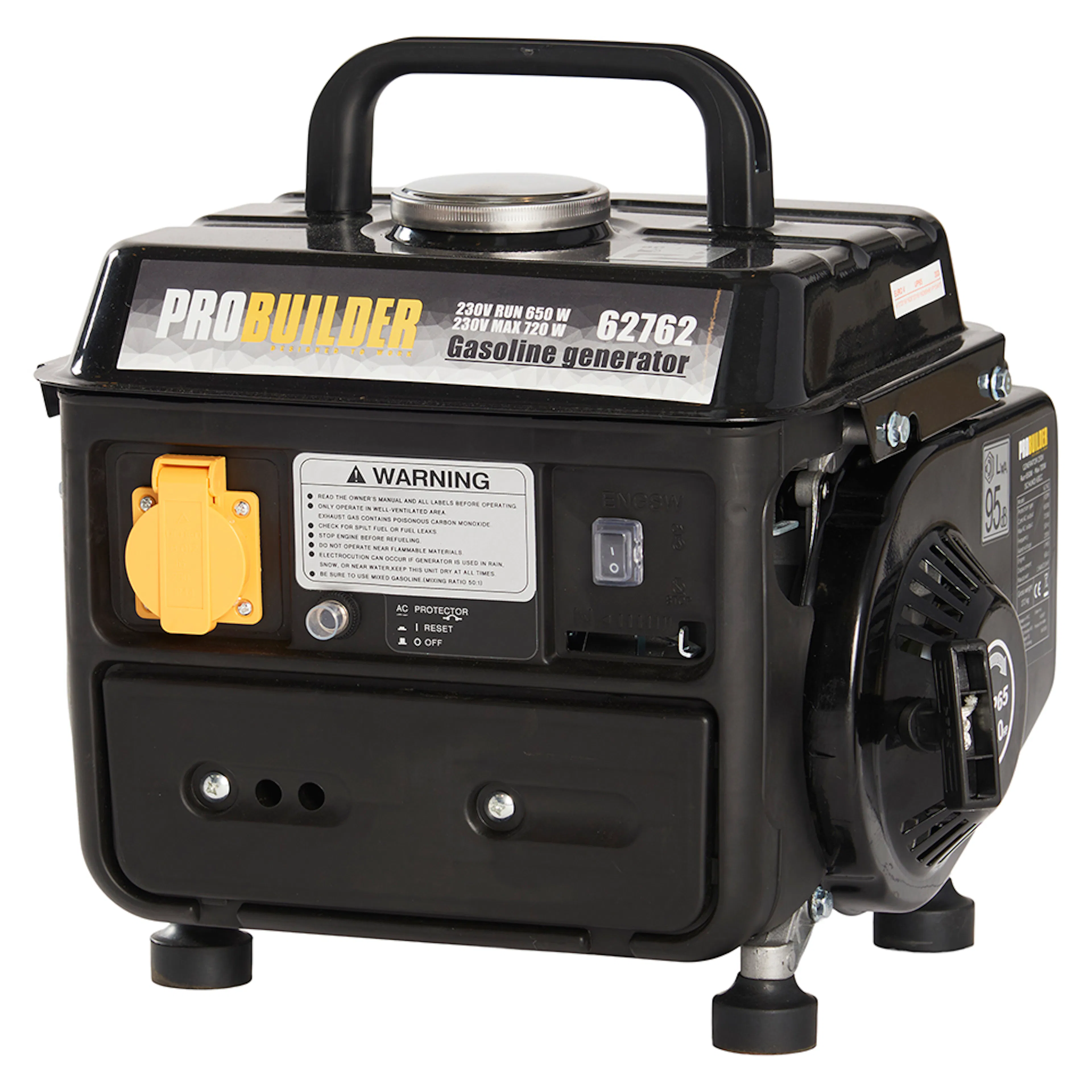 Elverk Probuilder 650W /Max 720W (Schuko) 63 cc
