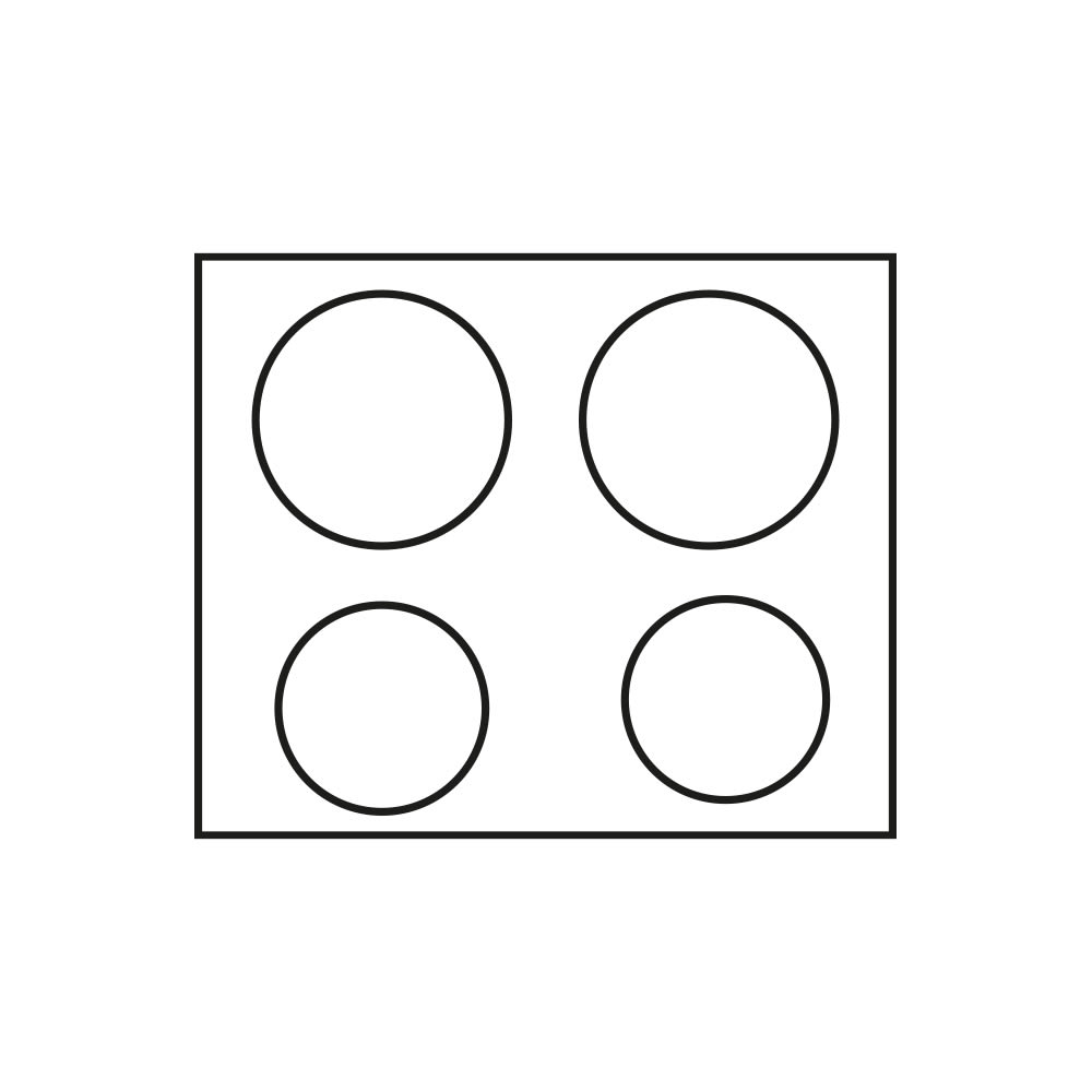 Spis Lofra Dolce Vita 70 cm 2 Ugnar Induktion