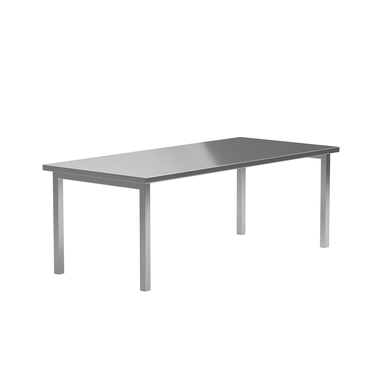 Matbord Venture Home Cilo Rostfritt Stål 210 cm