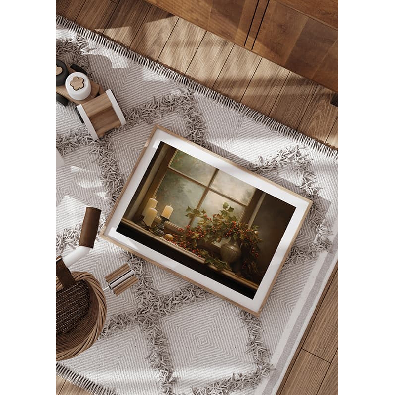 Poster Gallerix Candles In The Window