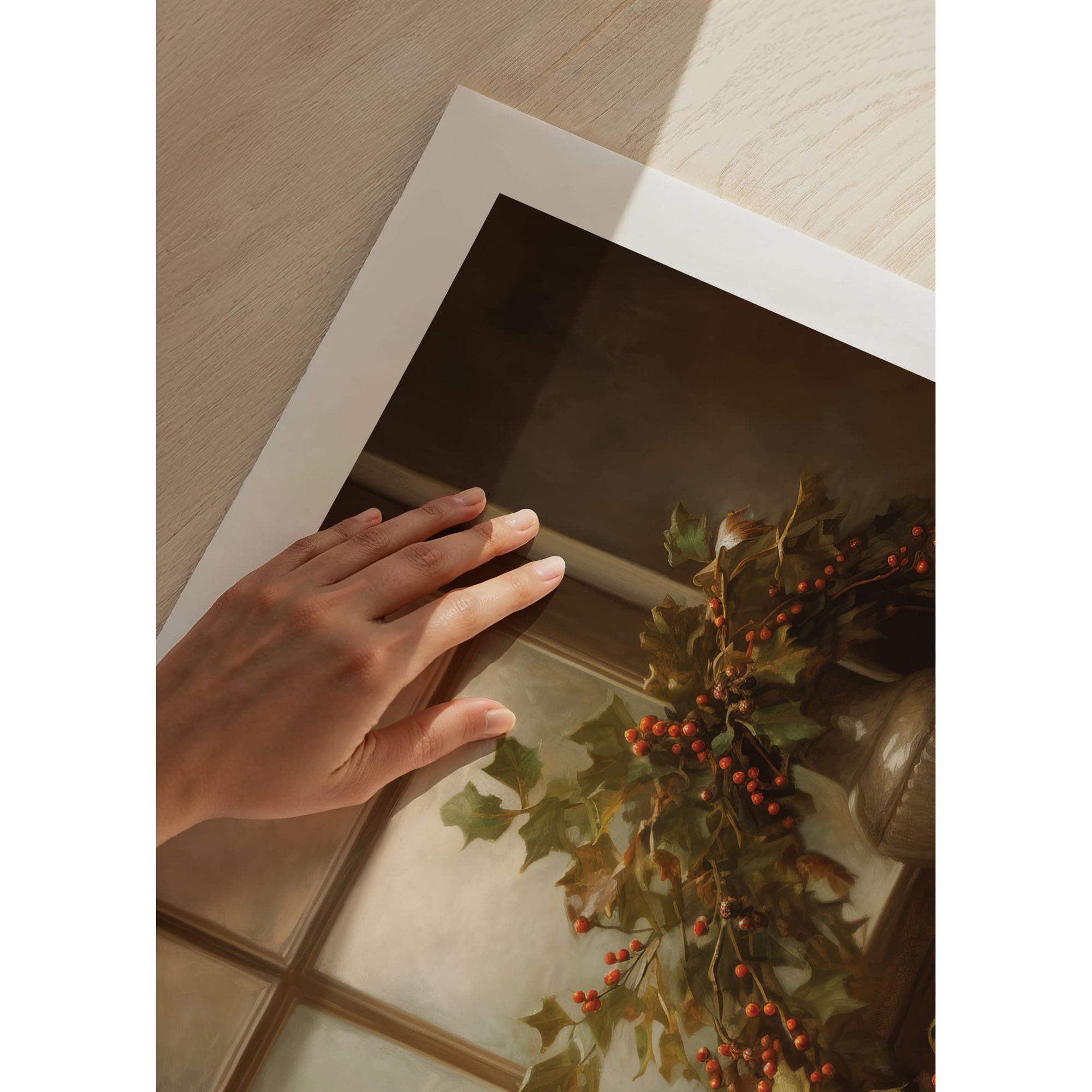 Poster Gallerix Candles In The Window