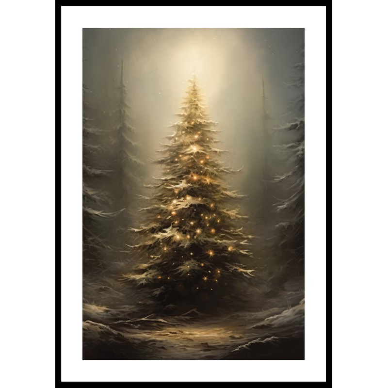 Poster Gallerix Christmas Tree Outdoor