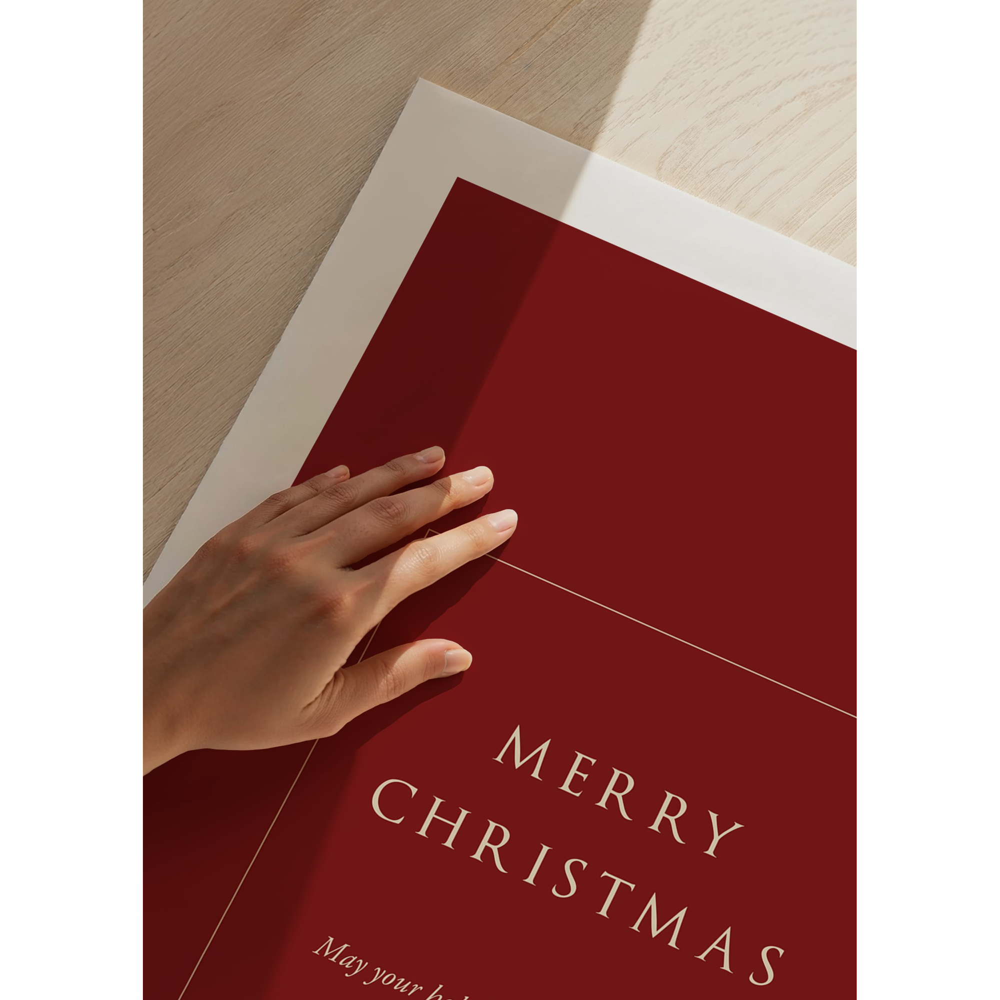 Poster Gallerix Merry Christmas Joy R&W