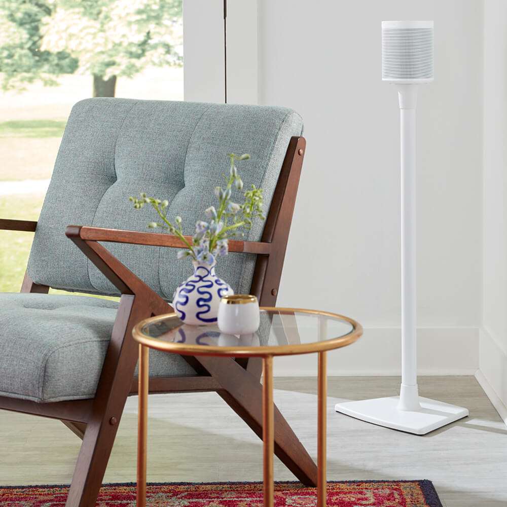 Golvstativ SANUS För Sonos One SL Play:1 Play:3 Par