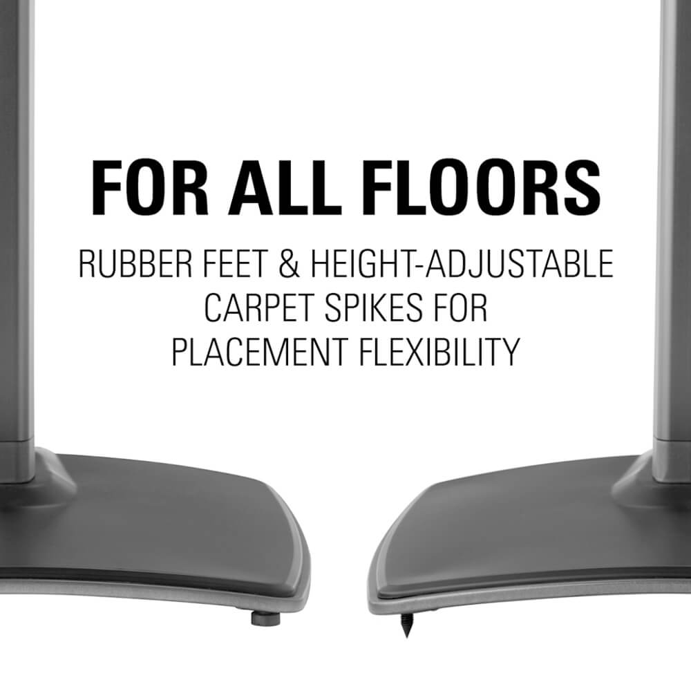 Golvstativ SANUS Justerbart One SL Play:1 Play:3 Singel