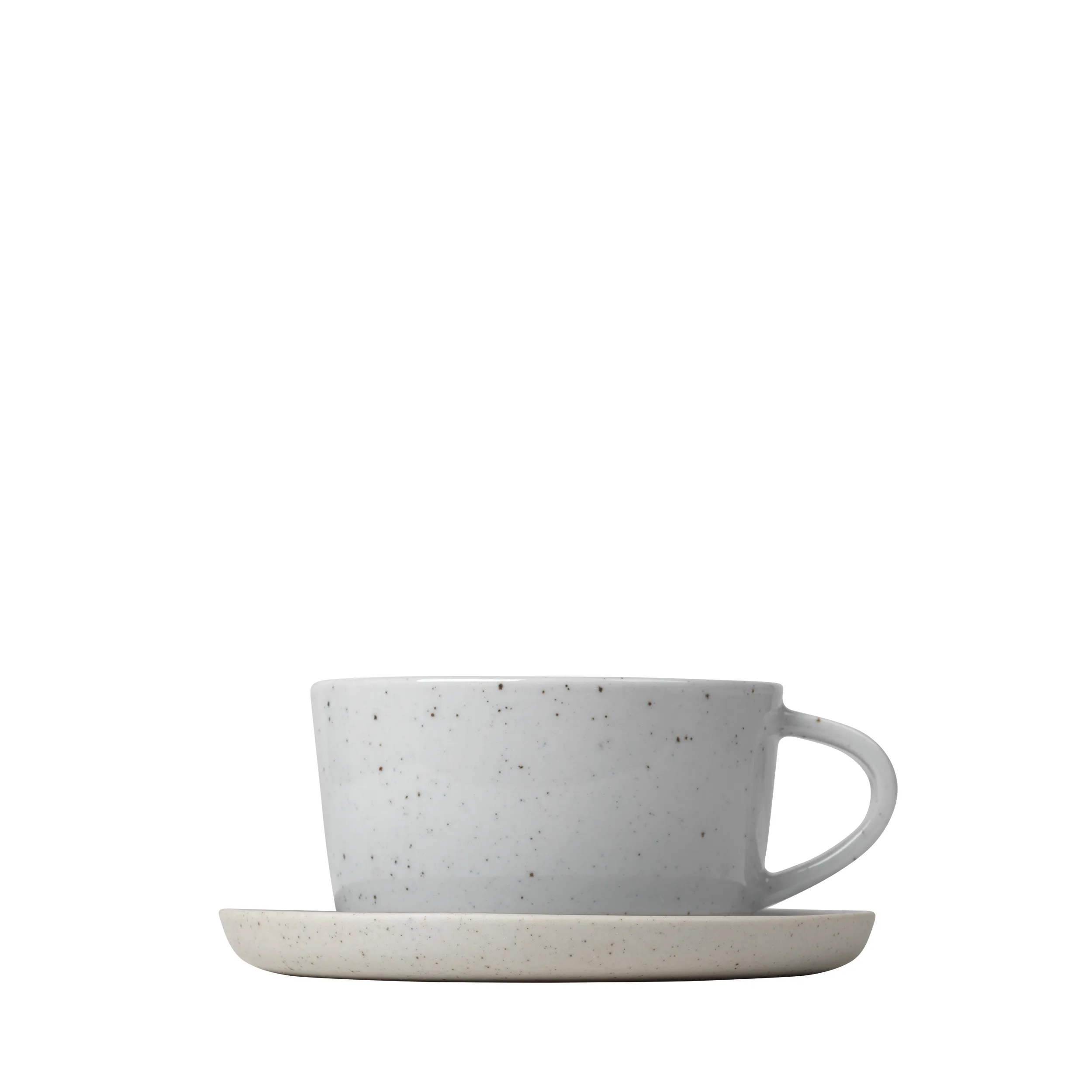 Kaffekoppar Blomus Salbo Stengods med Fat 2-pack