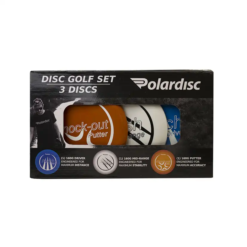 Frisbeegolf Polardisc 3-Disc Set
