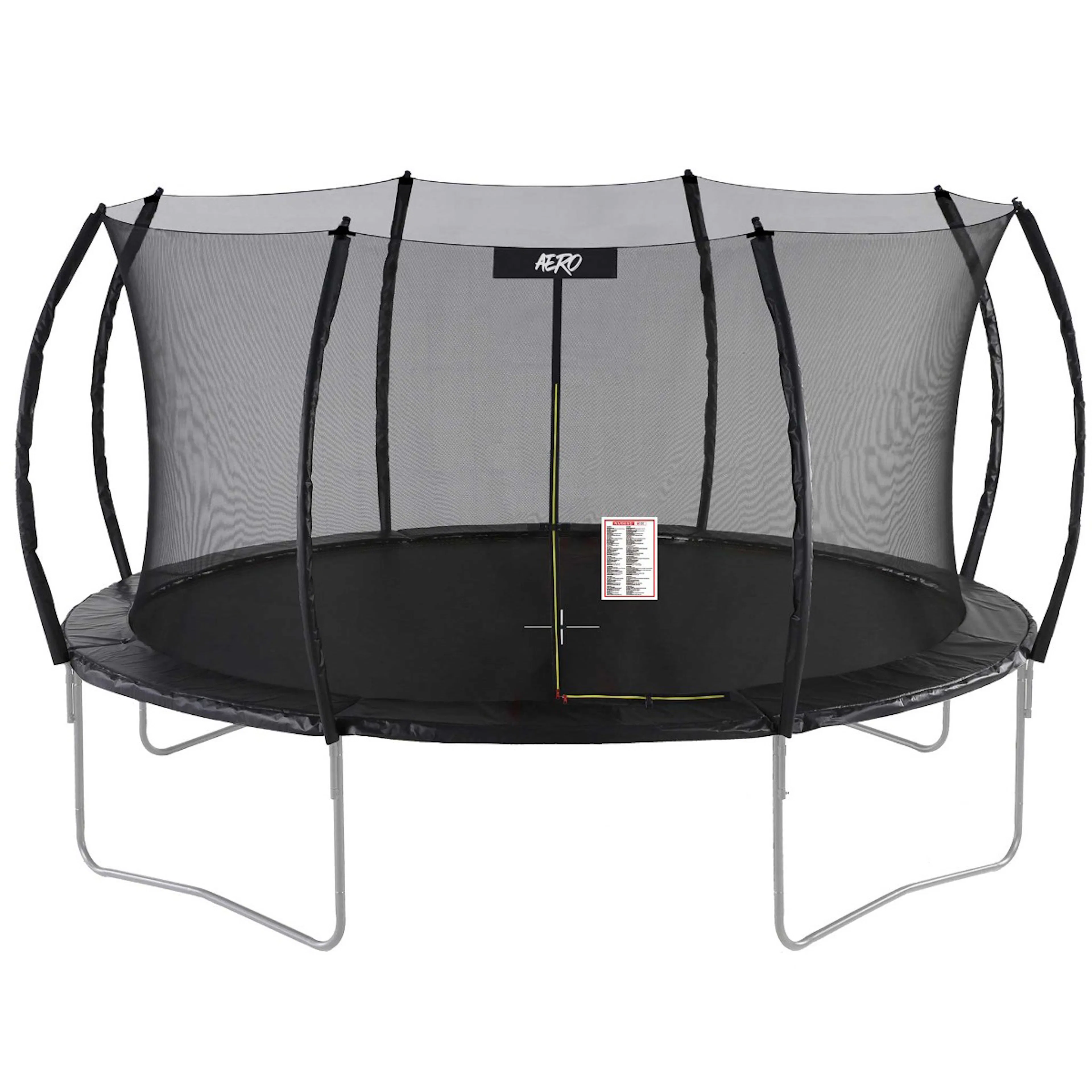 Studsmatta React Aero med Skyddsnät 3,96 m