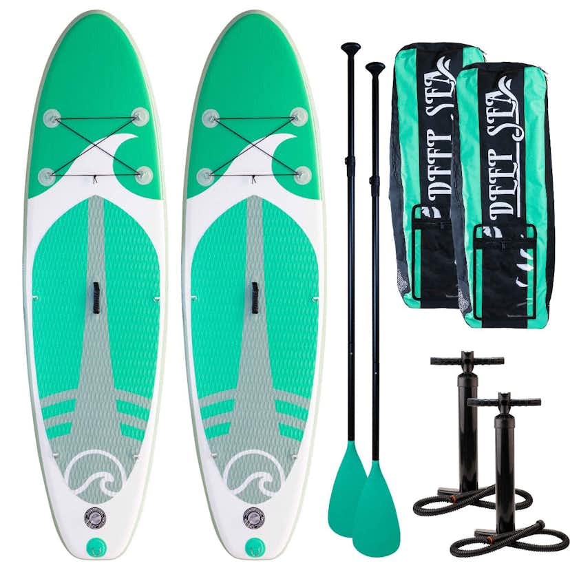 Stand-up Paddleboard Deep Sea SUP-brädset Standard 2-pack