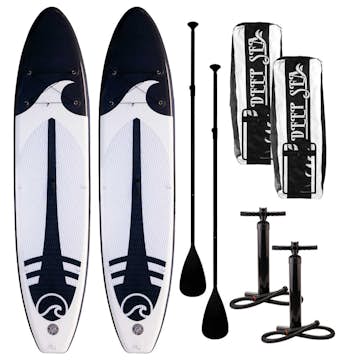 Stand-up Paddleboard Deep Sea SUP-brädset XXL 2-pack