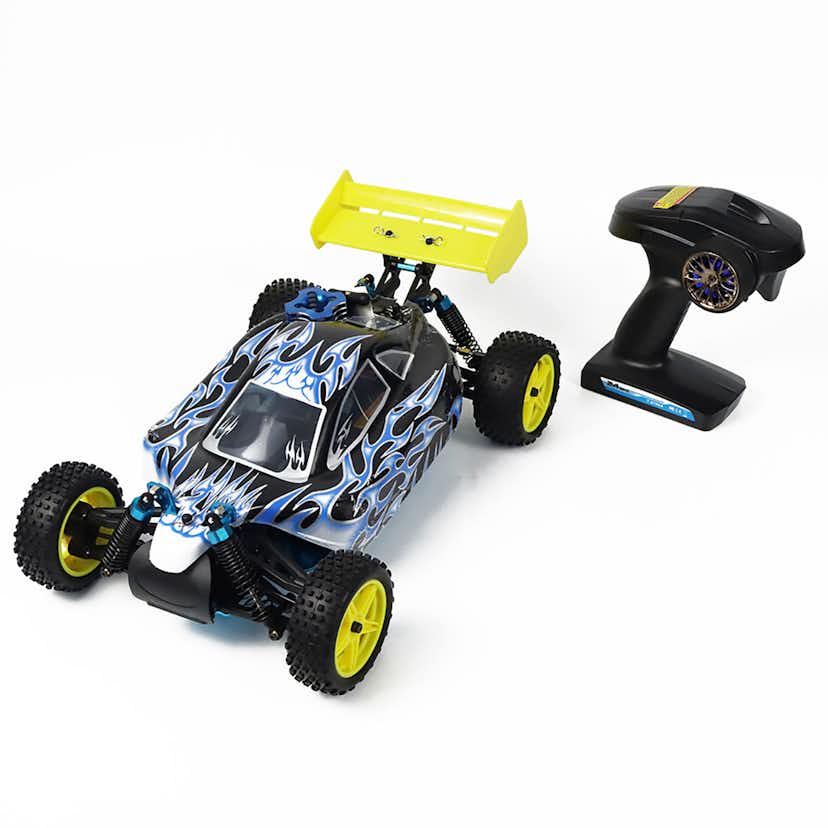 Radiostyrd Bil React RTR Super Nitro 4WD