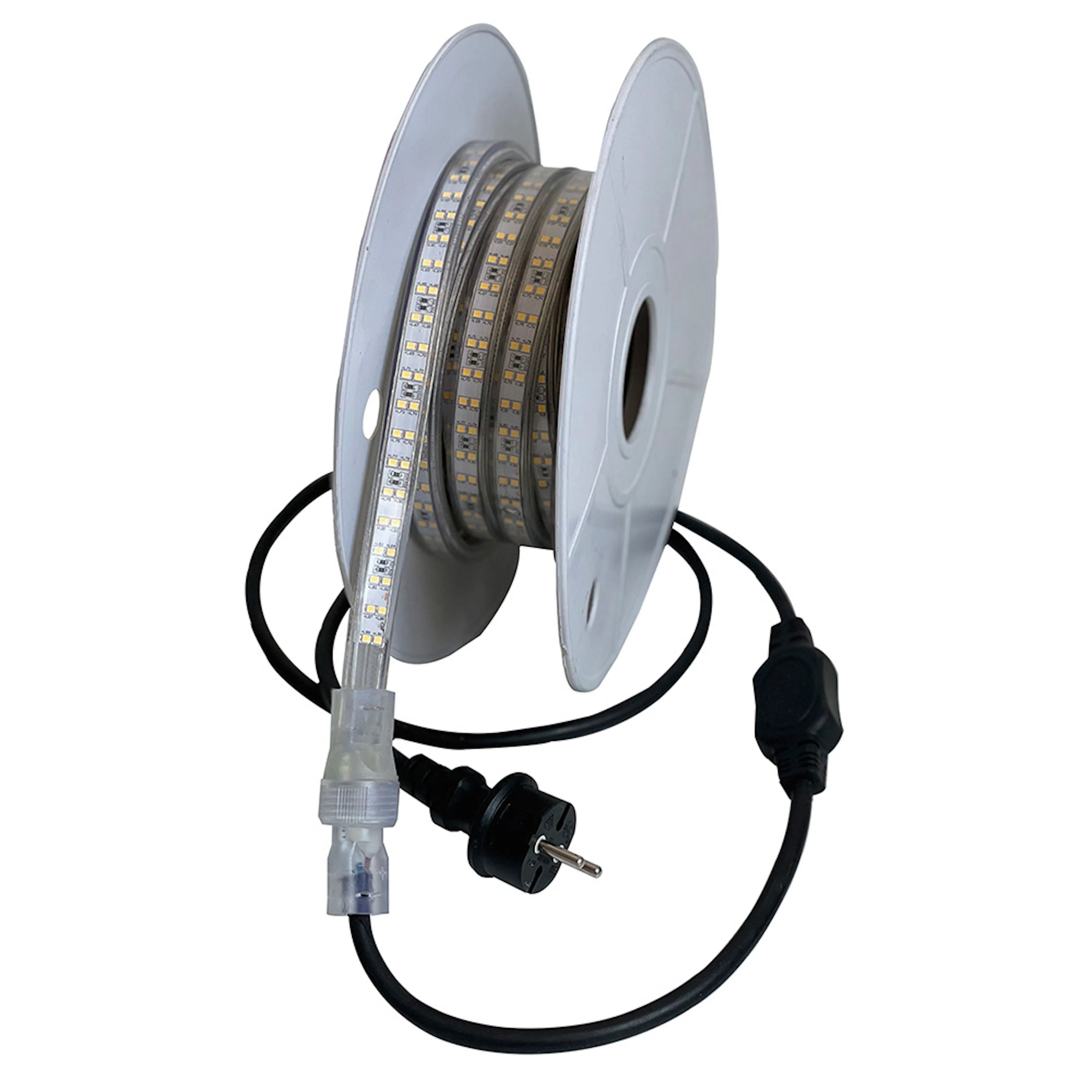 Arbetsbelysning Blue electric LED Slinga På Plastrulle