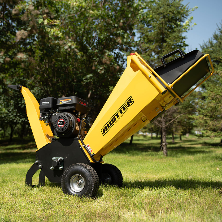 Flismaskin Austter GS650 Grenkvarn För Kvistar upp till 100mm