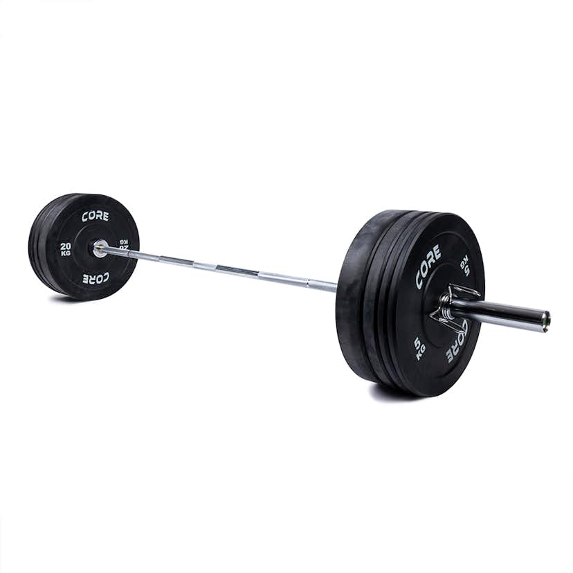 Skivstångsset Core Bumper Vikt: 100 kg