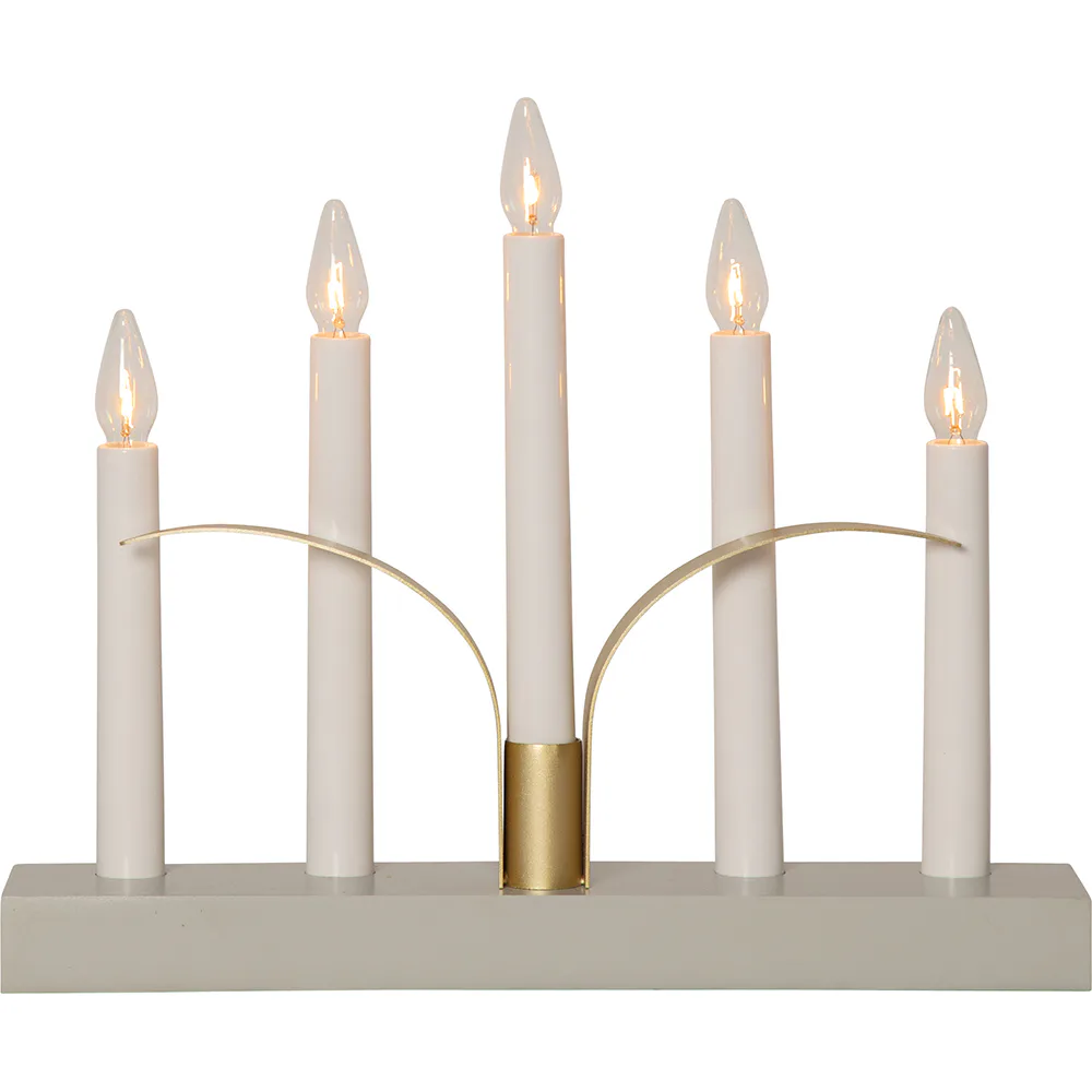 Adventsljusstake Star Trading Lilja