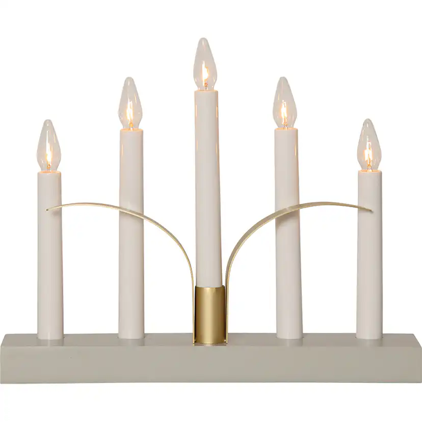 Adventsljusstake Star Trading Lilja