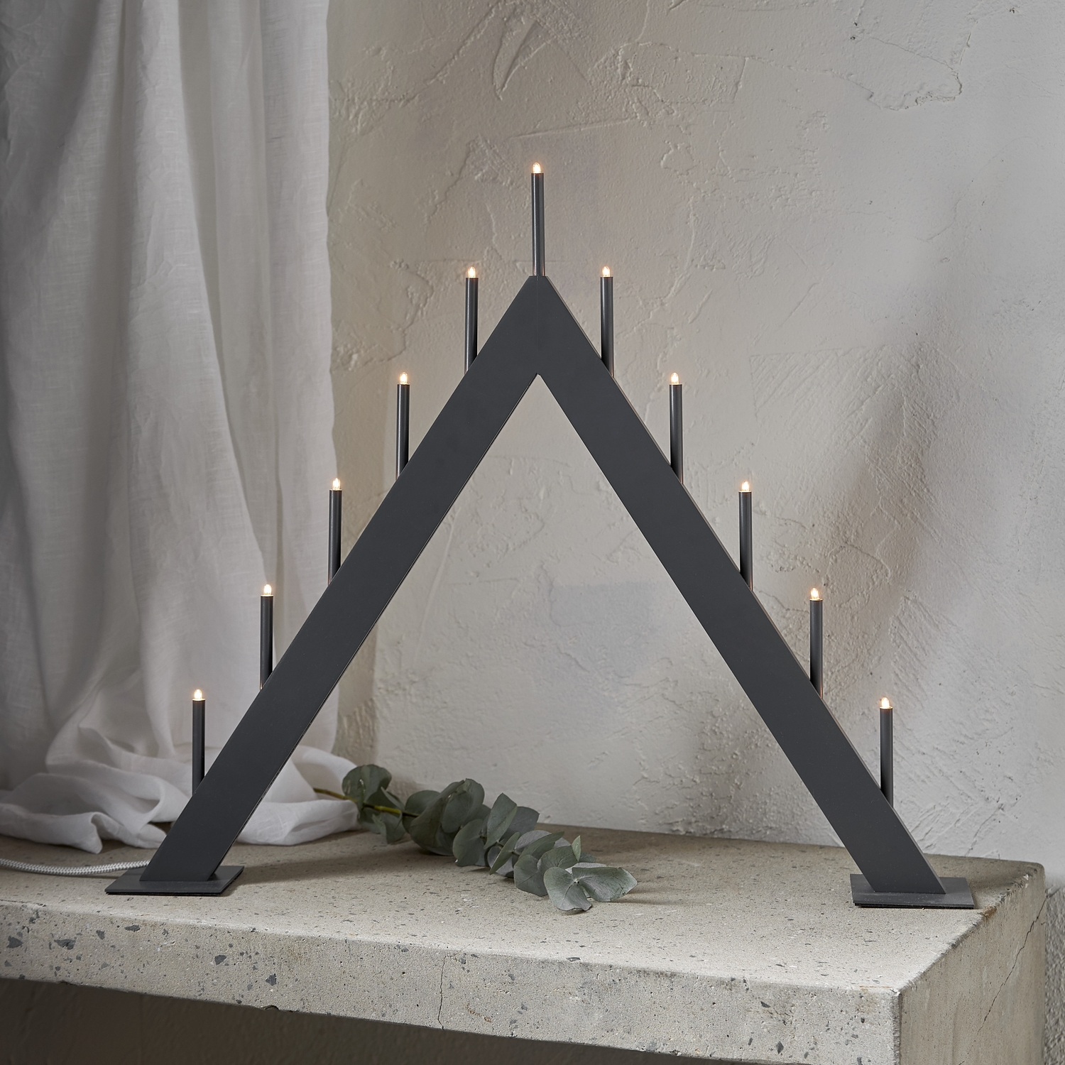 Adventsljusstake Star Trading Buzz Candlestick 11L