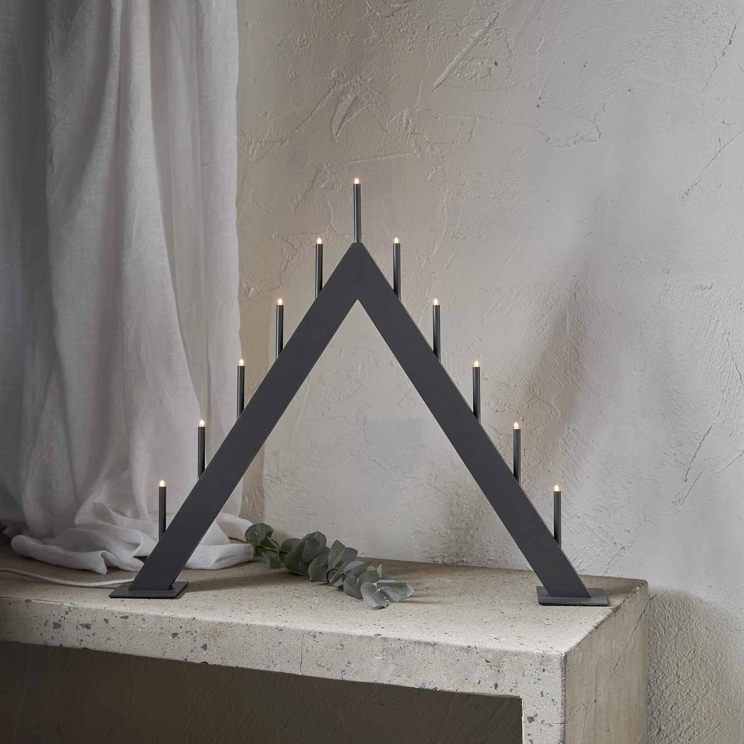 Adventsljusstake Star Trading Buzz Candlestick 11L