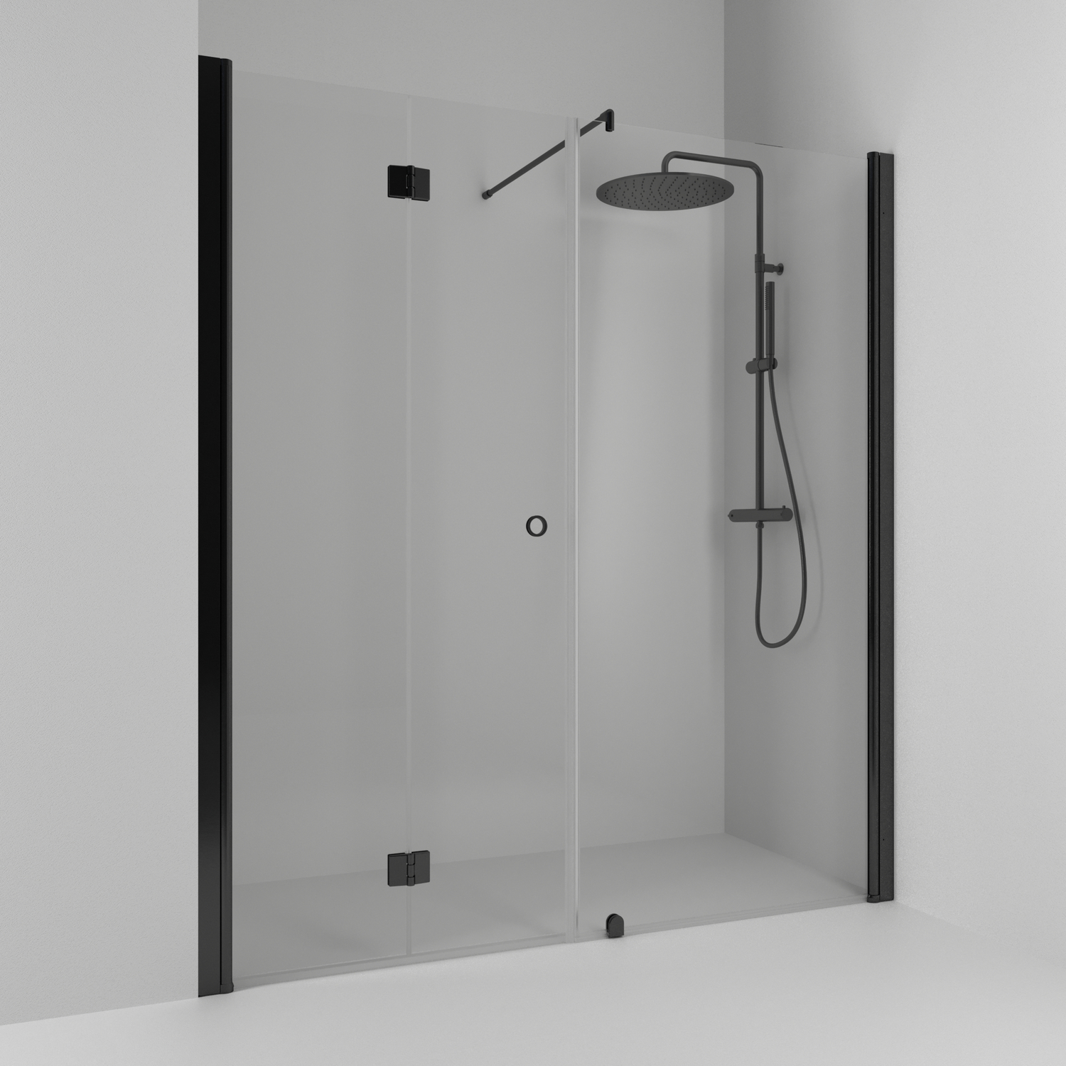 Duschdörr Svedbergs Skoga Vikbar + Fast