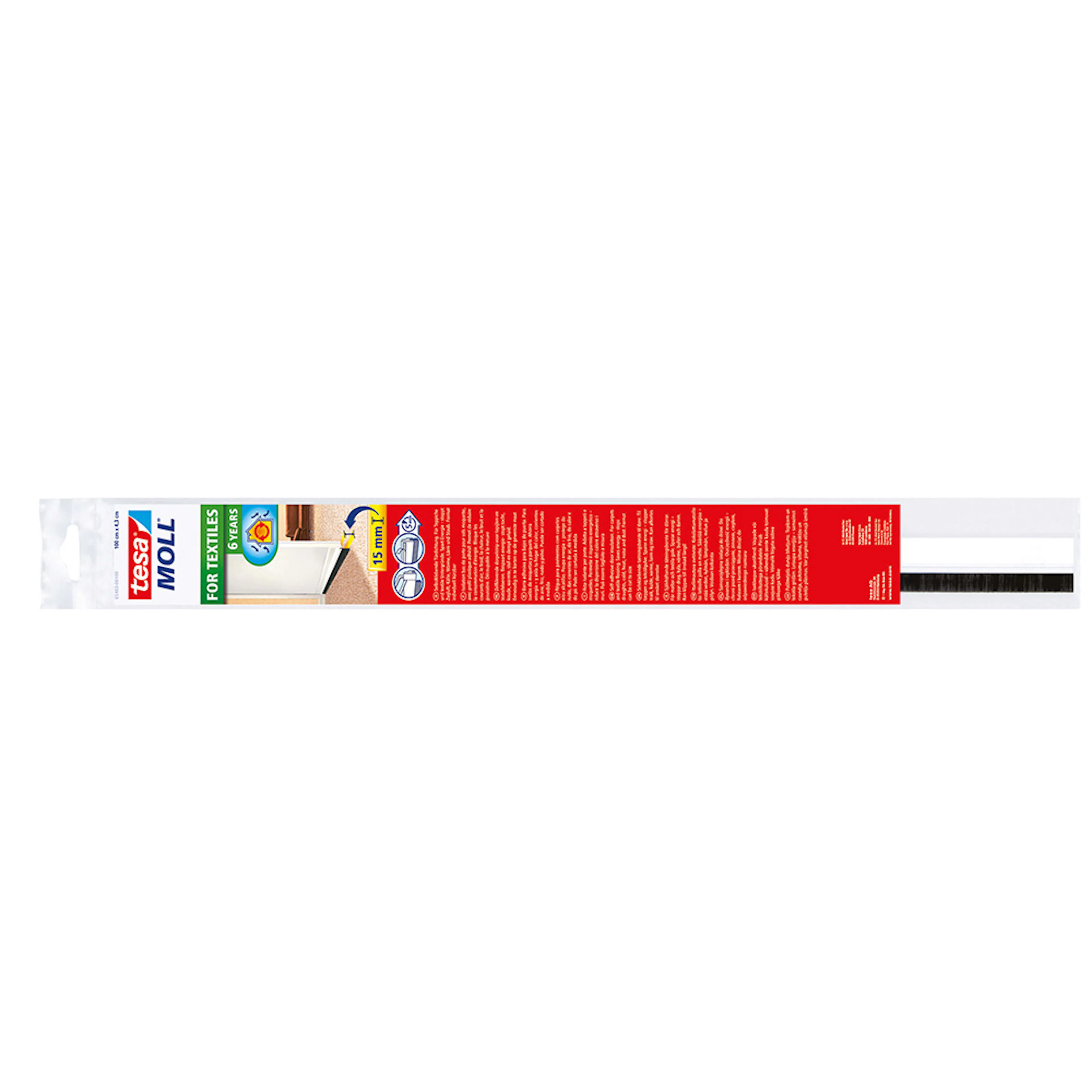 Borstlist Tesa Vit 1 m