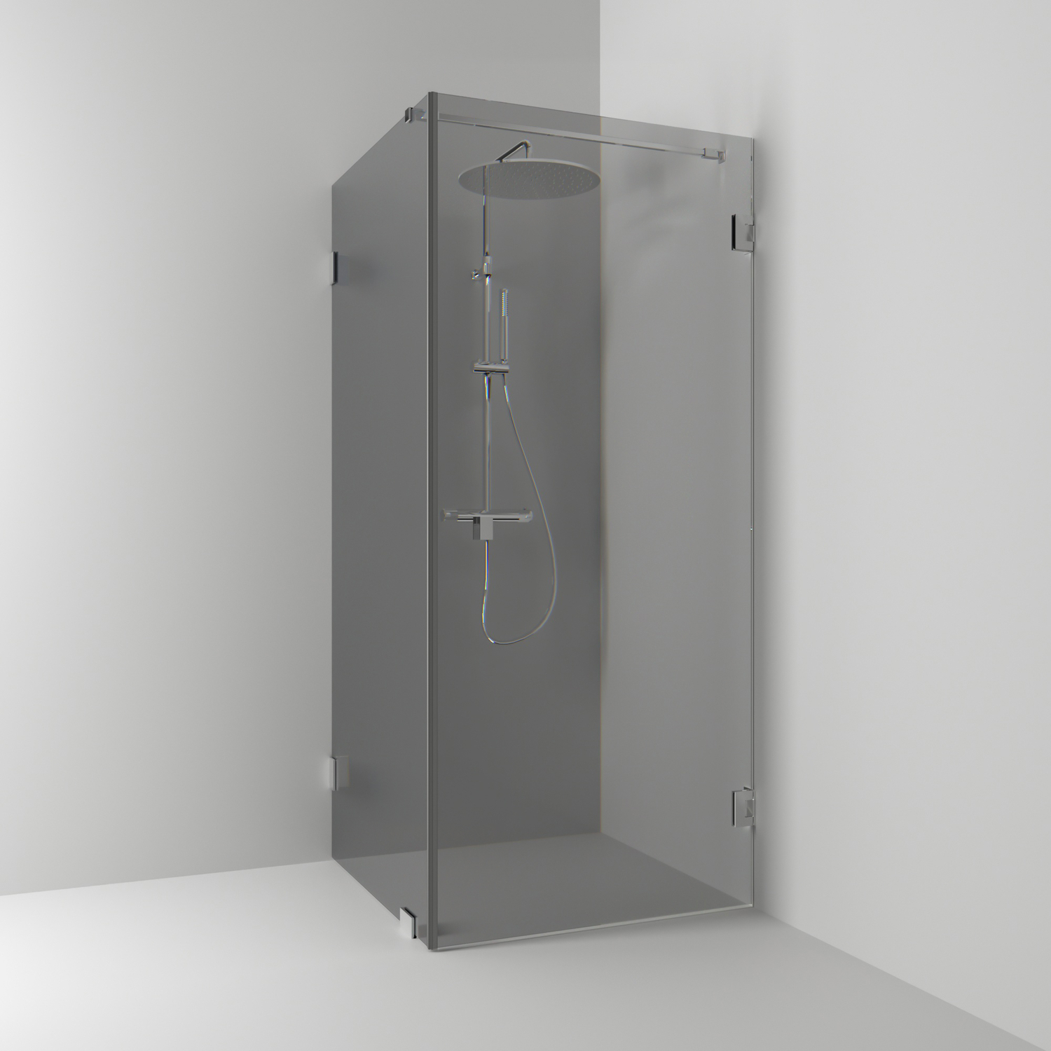 Duschhörn Svedbergs 180° Rak/Fast