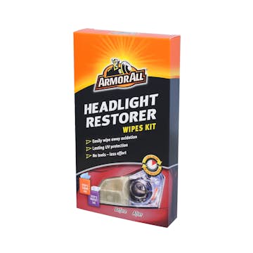 Rengöringsduk Armor All Headlight Restorer Wipes Kit