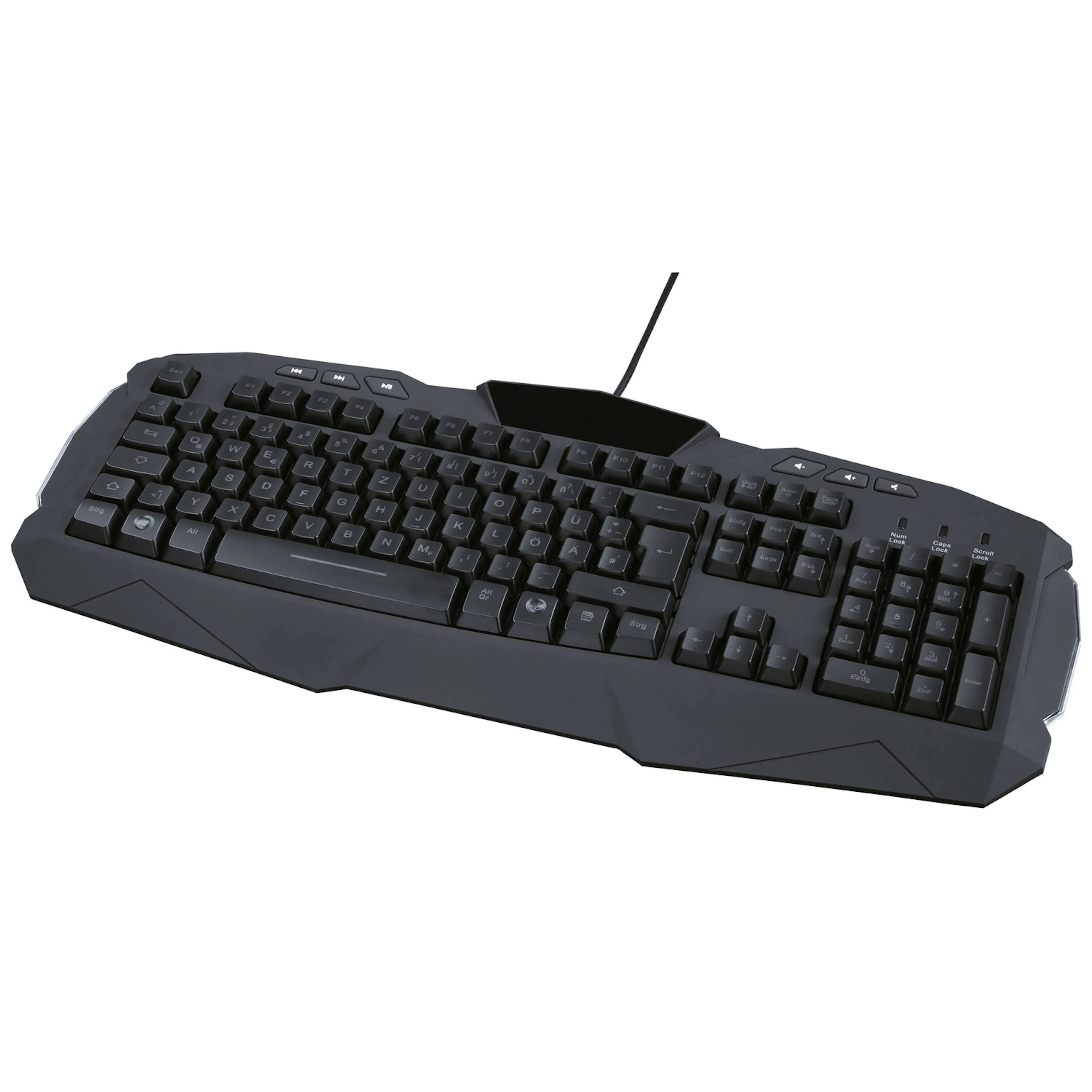 Tangentbord Urage Gaming Illuminated Nordisk Layout