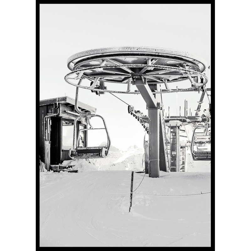 Poster Gallerix Classic Ski Lift