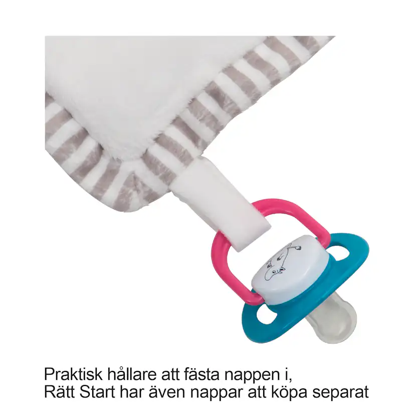 Snuttefilt Rätt Start Mumin Grå